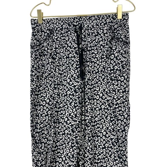 Victoria's Secret Womans Lux Size S/P Leopard Animal Print PJ Pajama Pants 0039 - Picture 2 of 8